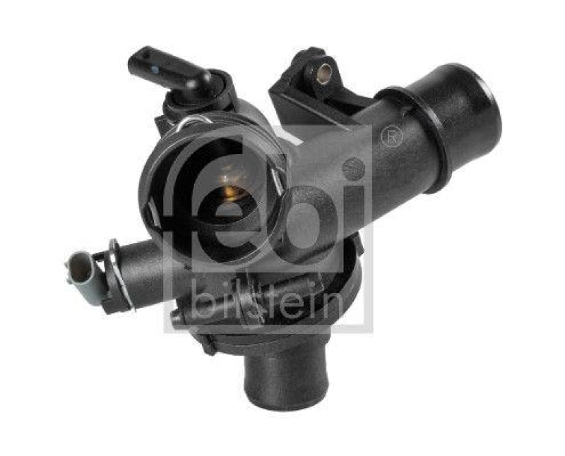 FEBI BILSTEIN 108840 Thermostat mit Thermostatgehäuse, Sensor und Dichtring für Mercedes-Benz