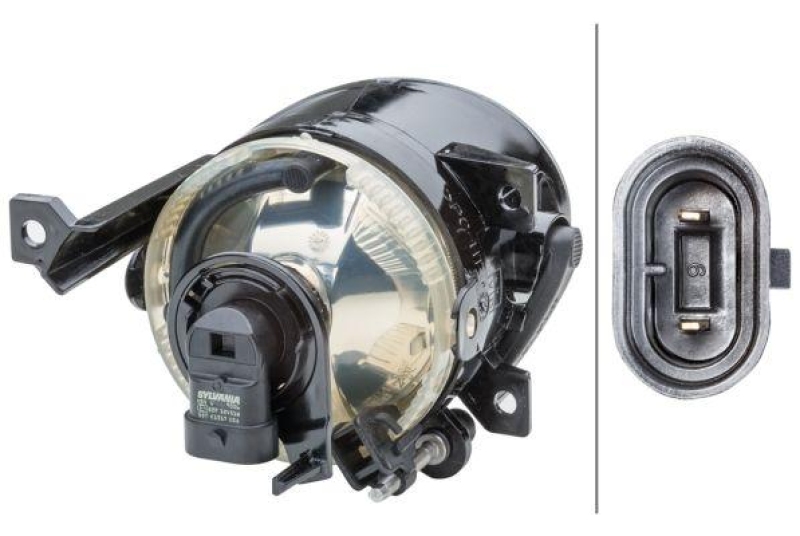 HELLA 1N0 271 289-411 Nebelscheinwerfer links Halogen VW