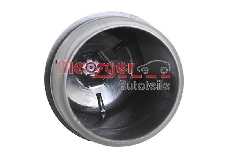 METZGER 2370034 Deckel, &Ouml;lfiltergeh&auml;use f&uuml;r AUDI/SEAT/SKODA/VW