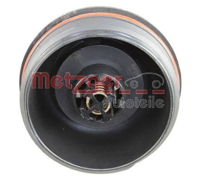 METZGER 2370035 Deckel, &Ouml;lfiltergeh&auml;use f&uuml;r AUDI/SEAT/SKODA/VW