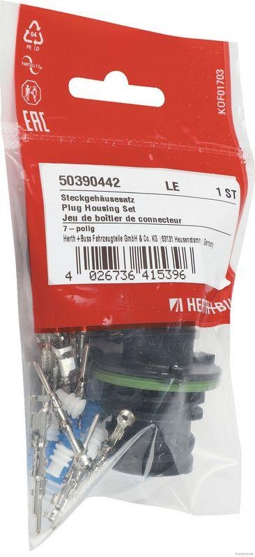 HERTH+BUSS 50390442 Steckgeh&auml;usesatz 7-polig