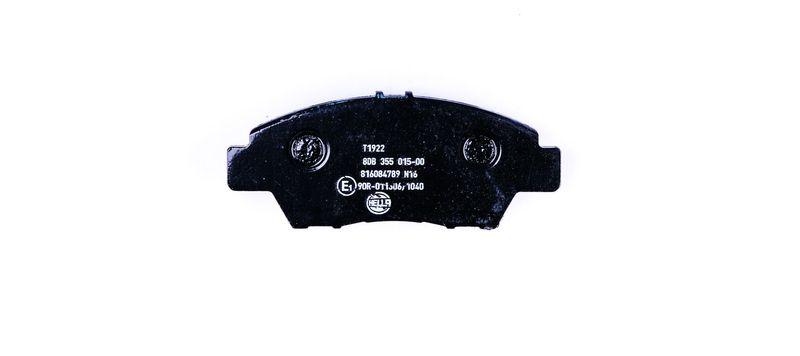 HELLA 8DB 355 015-001 Bremsbelagsatz, Scheibenbremsbelag f&uuml;r HONDA
