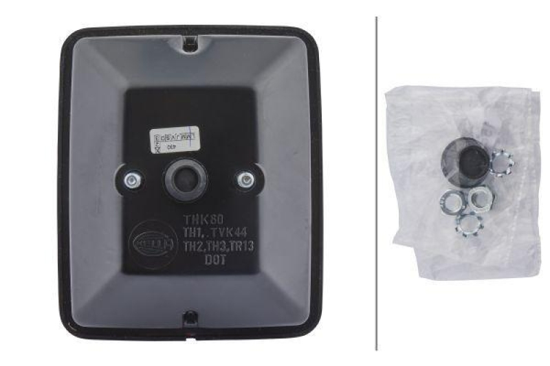 HELLA 2NE 003 236-001 Nebelschlussleuchte Mod. LBR Halogen