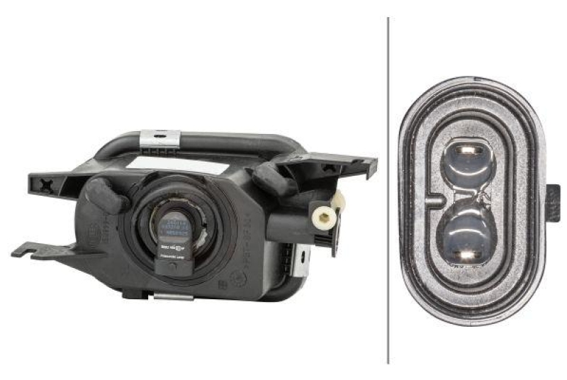 HELLA 1NA 007 976-111 Nebelscheinwerfer links Halogen MB