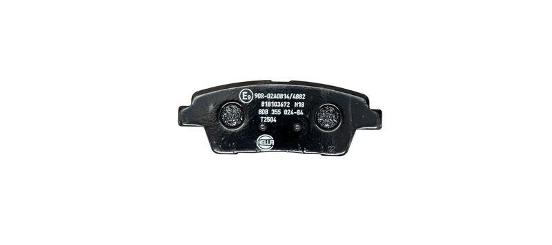 HELLA 8DB 355 024-841 Bremsbelagsatz, Scheibenbremsbelag f&uuml;r HYUNDAI/KIA