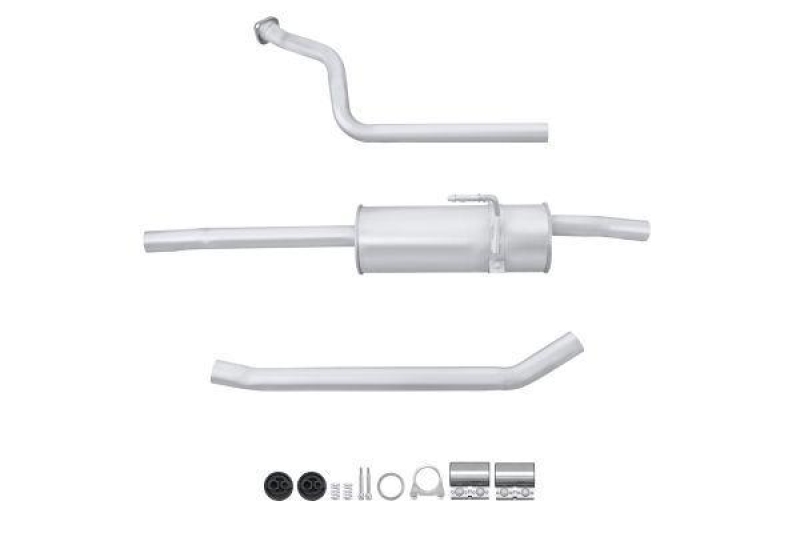 HELLA 8LB 366 020-211 Vorschalldämpfer CITROEN;FIAT;PEUGEOT