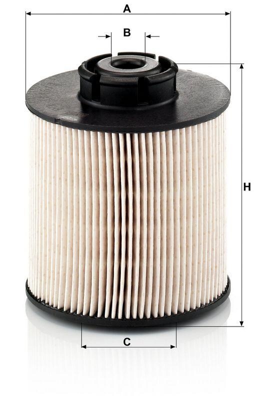 MANN-FILTER PU 1046/1 x Kraftstoffilter f&uuml;r Mercedes-Benz