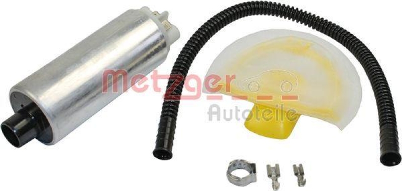 METZGER 2250257 Kraftstoffpumpe f&uuml;r AUDI/VW MIT FILTER, OHNE HALTER
