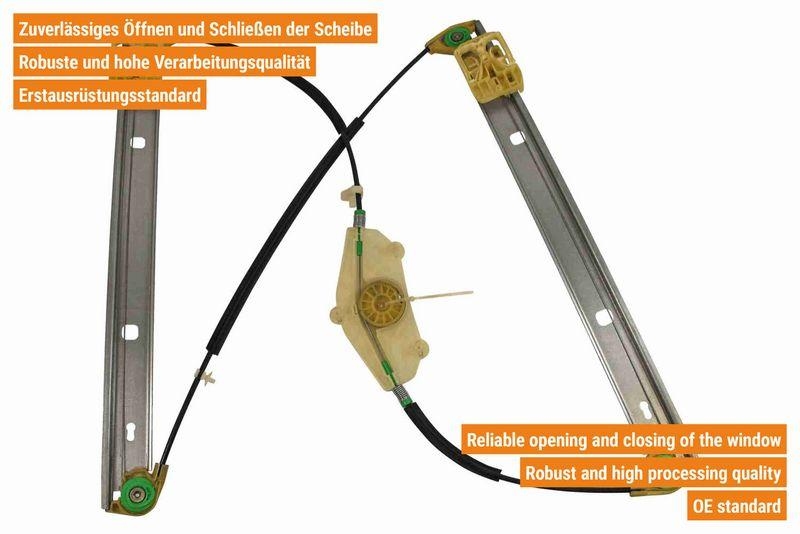 VAICO V10-2443 Fensterheber elektrisch vorne rechts für VW