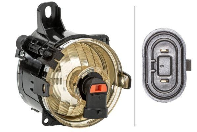 HELLA 1N0 354 824-011 Nebelscheinwerfer links Halogen OPEL