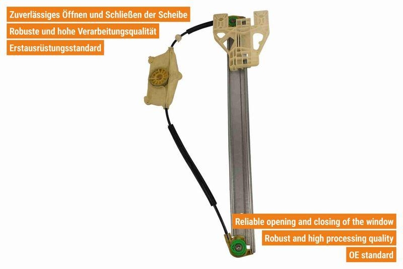 VAICO V10-2444 Fensterheber elektrisch hinten links für VW