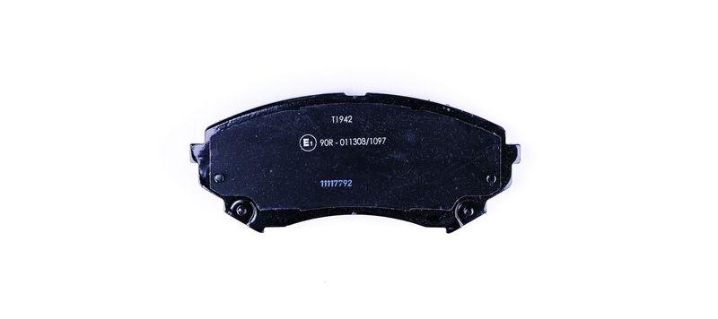 HELLA 8DB 355 015-141 Bremsbelagsatz, Scheibenbremsbelag f&uuml;r CADILLAC