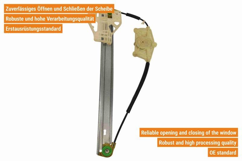 VAICO V10-2445 Fensterheber elektrisch hinten rechts für VW