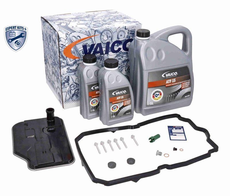 VAICO V30-2256 Teilesatz, Automatikgetriebe-&Ouml;lwechsel 7-Gang / 7G-Tronic Plus (722.9) mit Zube f&uuml;r MERCEDES-BENZ