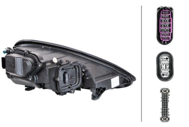 HELLA 1EX 011 099-111 Heckscheinwerfer links LED PORSCHE