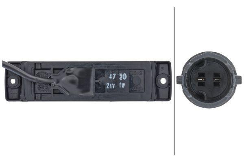 HELLA 2PG 008 645-331 Positionsleuchte LED