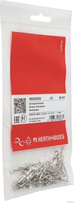 HERTH+BUSS 50253535 Crimpverbinder KOSTAL MLK 1,2 ELA-U, 0,75 - 1 mm&sup2;