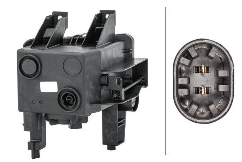 HELLA 1NA 354 993-011 Nebelscheinwerfer links Halogen OPEL