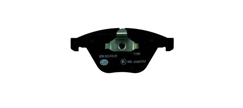 HELLA 8DB 355 015-391 Bremsbelagsatz, Scheibenbremsbelag f&uuml;r BMW