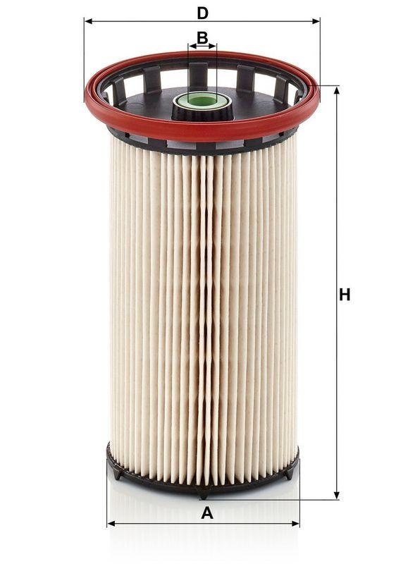MANN-FILTER PU 8028 Kraftstoffilter f&uuml;r VW