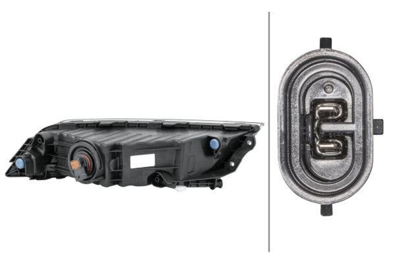 HELLA 1NB 011 836-111 Nebelscheinwerfer links Halogen SKODA