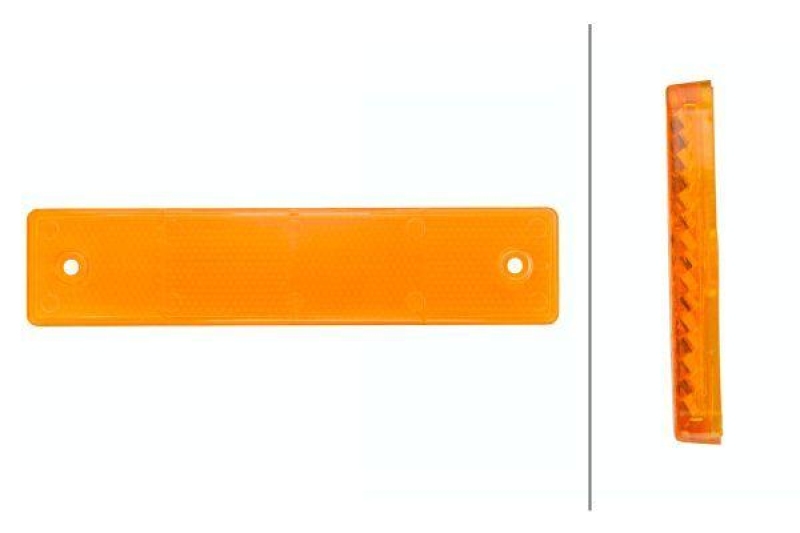 HELLA 8RA 002 023-021 Rückstrahler Rechteck