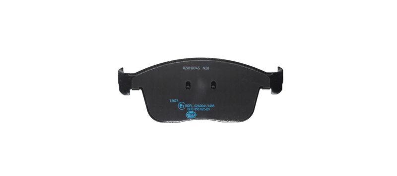 HELLA 8DB 355 025-261 Bremsbelagsatz, Scheibenbremsbelag f&uuml;r VOLVO