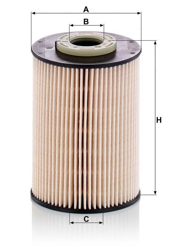 MANN-FILTER PU 9003 z Kraftstoffilter f&uuml;r Volvo