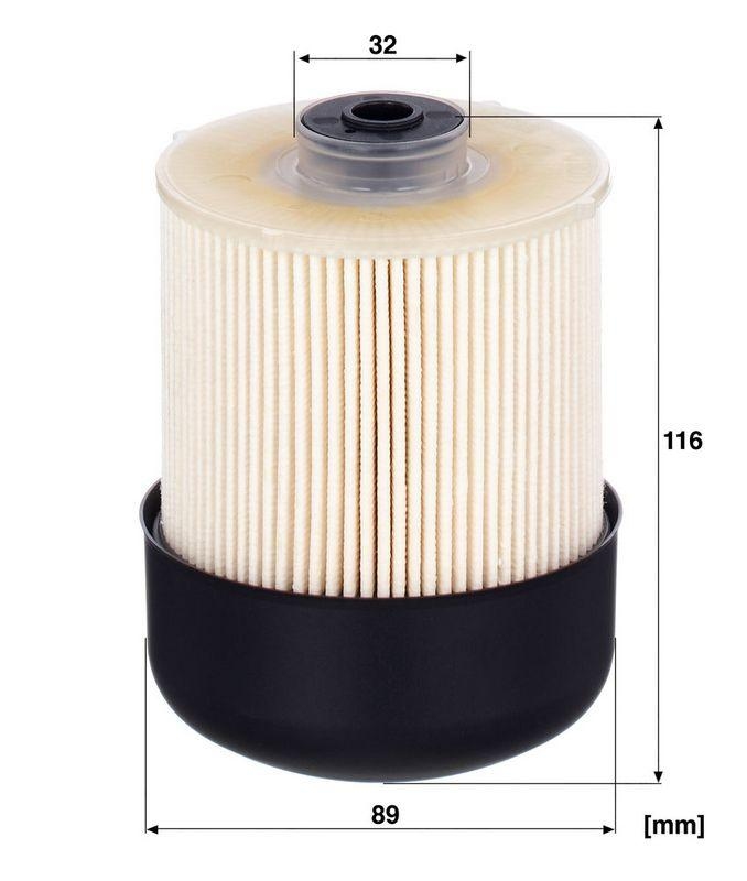 MANN-FILTER PU 9011 z KIT Kraftstoffilter f&uuml;r Renault
