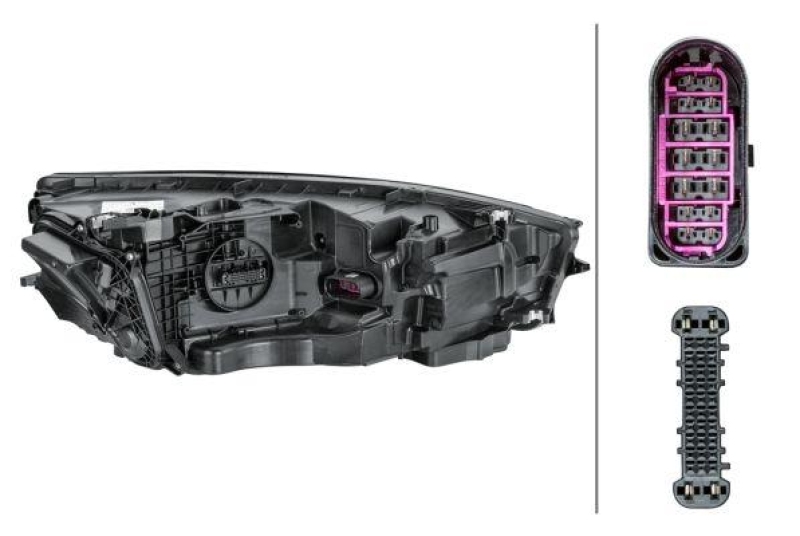 HELLA 1EX 011 869-311 Heckscheinwerfer links LED AUDI