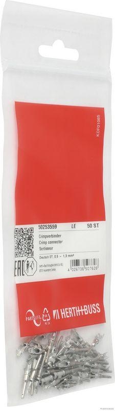 HERTH+BUSS 50253559 Crimpverbinder Deutsch DT, 0,5 - 1,3 mm&sup2;