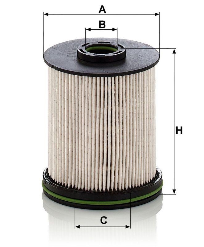 MANN-FILTER PU 9012/1 z Kraftstoffilter f&uuml;r Opel