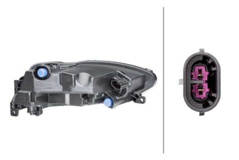 HELLA 1ND 012 996-011 Nebelscheinwerfer links LED SEAT