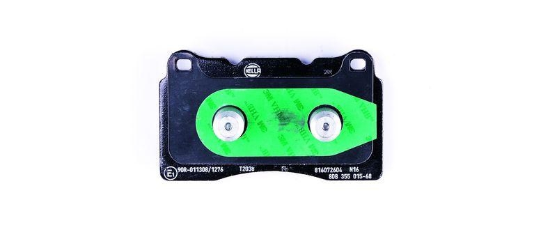 HELLA 8DB 355 015-681 Bremsbelagsatz, Scheibenbremsbelag f&uuml;r ALFA GIULIETTA (940_)