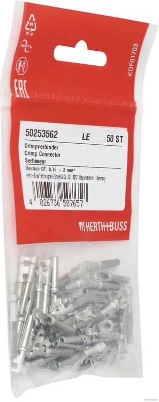 HERTH+BUSS 50253562 Crimpverbinder Deutsch DT, 0,75 - 2 mm&sup2;