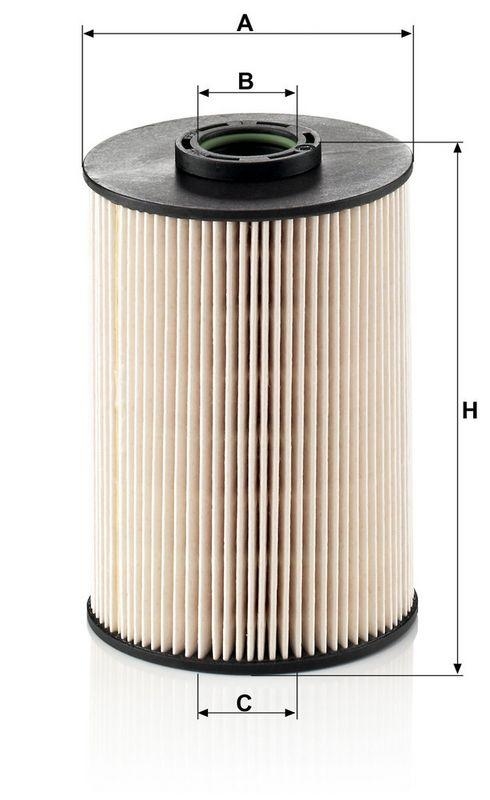 MANN-FILTER PU 937 x Kraftstoffilter f&uuml;r PSA