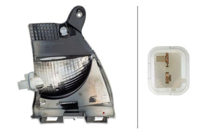 HELLA 2NR 009 774-131 Nebelschlussleuchte links Halogen CITROEN