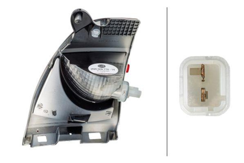 HELLA 2NR 009 774-141 Nebelschlussleuchte rechts Halogen CITROEN