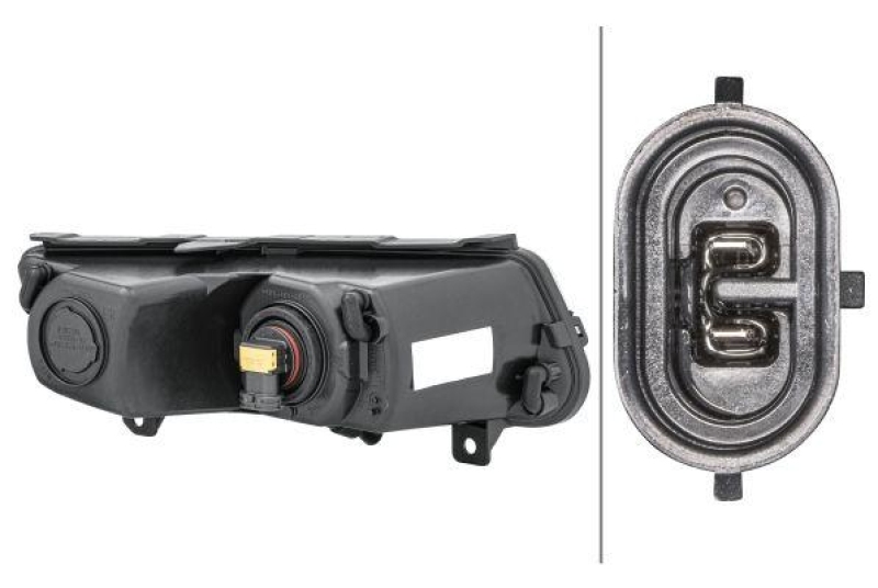 HELLA 1ND 010 377-031 Nebelscheinwerfer links Halogen VW