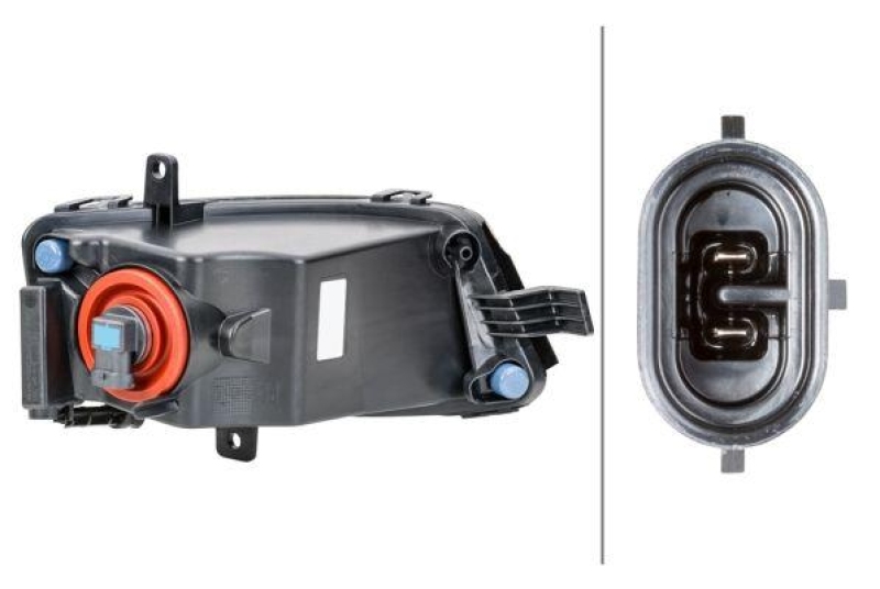 HELLA 1ND 011 223-111 Nebelscheinwerfer links Halogen VW