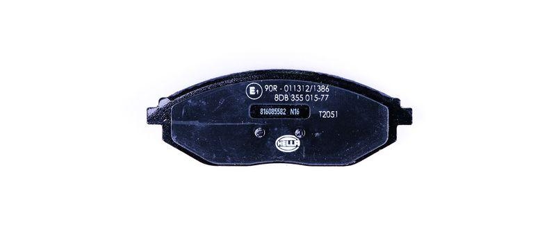 HELLA 8DB 355 015-771 Bremsbelagsatz, Scheibenbremsbelag f&uuml;r CHEVROLET