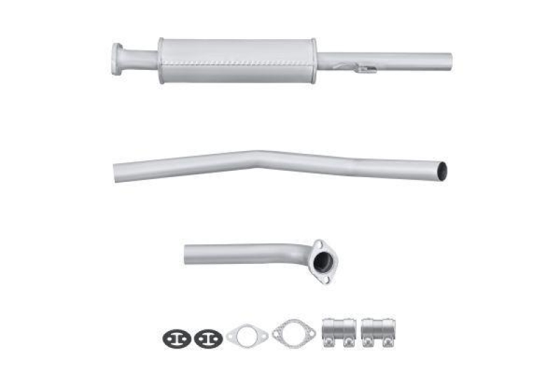 HELLA 8LB 366 020-621 Vorschalldämpfer CHEVROLET;DAEWOO