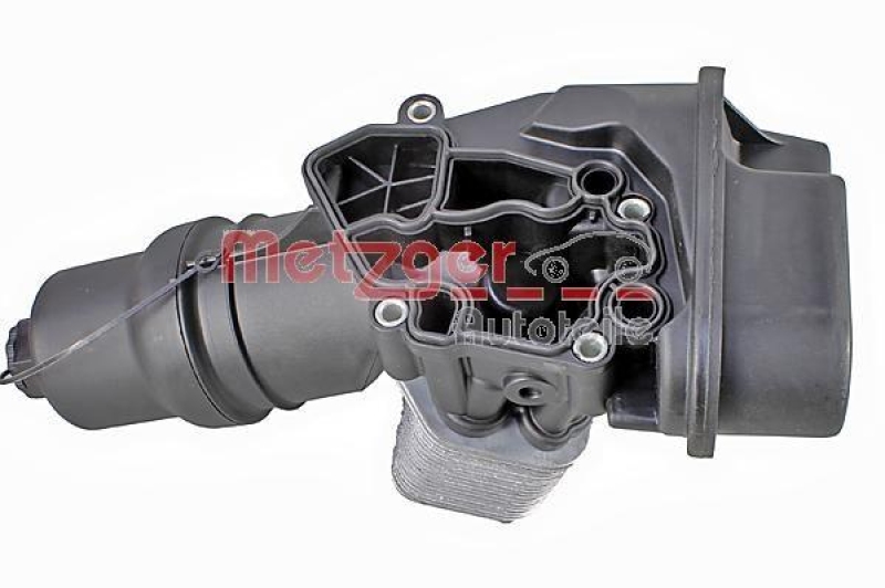 METZGER 2370079 Geh&auml;use, &Ouml;lfilter f&uuml;r VAG MIT DICHTUNG/K&Uuml;HLER/DECKEL