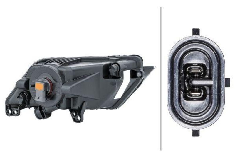 HELLA 1NE 011 077-011 Nebelscheinwerfer links Halogen SEAT