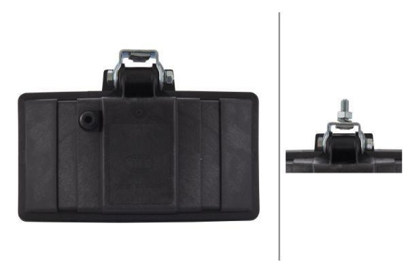 HELLA 1NE 006 300-051 Nebelscheinwerfer Jumbo 220 Halogen