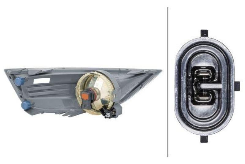 HELLA 1NE 010 571-011 Nebelscheinwerfer links Halogen FORD
