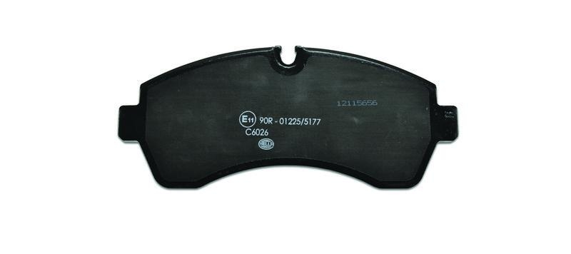 HELLA 8DB 355 005-531 Bremsbelagsatz, Scheibenbremsbelag f&uuml;r VW/MB