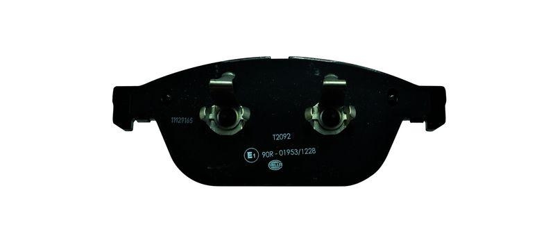 HELLA 8DB 355 016-021 Bremsbelagsatz, Scheibenbremsbelag f&uuml;r AUDI