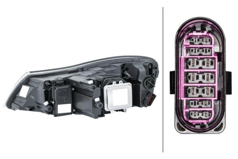 HELLA 1ZL 247 052-321 Heckscheinwerfer rechts Xenon SKODA