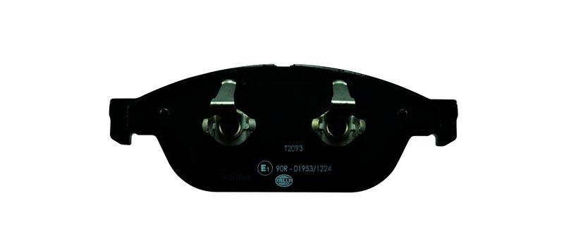 HELLA 8DB 355 016-031 Bremsbelagsatz, Scheibenbremsbelag f&uuml;r AUDI